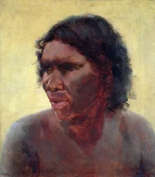 Porträt eines Aborigines, ca. 1895